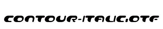 Contour-Italic