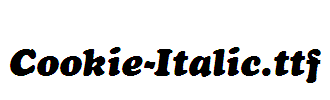 Cookie-Italic