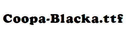 Coopa-Blacka