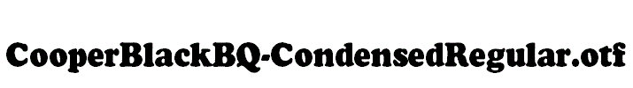 CooperBlackBQ-CondensedRegular