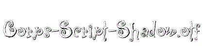 Corps-Script-Shadow