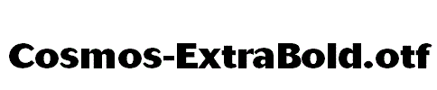 Cosmos-ExtraBold