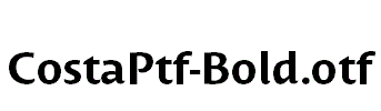 CostaPtf-Bold