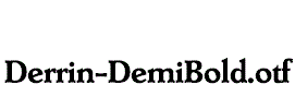 Derrin-DemiBold