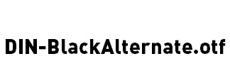 DIN-BlackAlternate