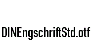 DINEngschriftStd