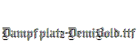 Dampfplatz-DemiBold