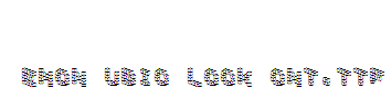 DemonCubicBlockFont