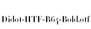 Didot-HTF-B64-Bold