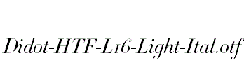 Didot-HTF-L16-Light-Ital
