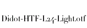 Didot-HTF-L24-Light