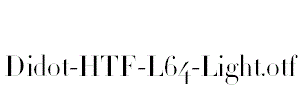 Didot-HTF-L64-Light