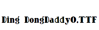 Ding-DongDaddyO