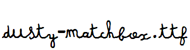Dusty-matchbox