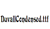 DuvallCondensed