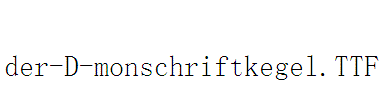 der-D-monschriftkegel
