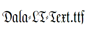 Dala-LT-Text