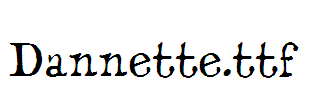 Dannette
