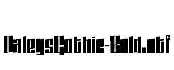 DaleysGothic-Bold