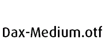 Dax-Medium