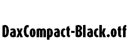 DaxCompact-Black