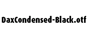 DaxCondensed-Black