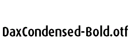 DaxCondensed-Bold