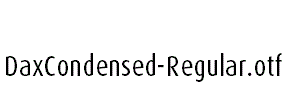 DaxCondensed-Regular