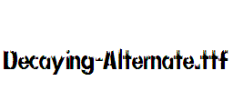 Decaying-Alternate