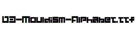 D3-Mouldism-Alphabet
