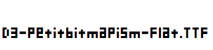 D3-Petitbitmapism-Flat
