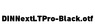 DINNextLTPro-Black