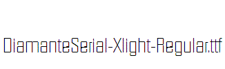 DiamanteSerial-Xlight-Regular