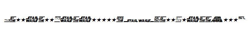 Distant-Galaxy-Symbols-Italic
