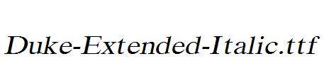 Duke-Extended-Italic