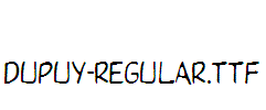 Dupuy-Regular