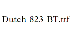 Dutch-823-BT