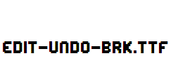 Edit-Undo-BRK