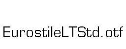 EurostileLTStd