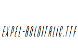 Expel-BoldItalic
