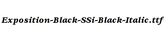 Exposition-Black-SSi-Black-Italic