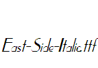 East-Side-Italic