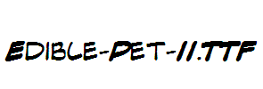 Edible-Pet-II