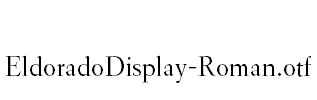 EldoradoDisplay-Roman