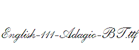 English-111-Adagio-BT