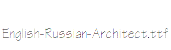 English-Russian-Architect