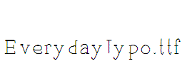 EverydayTypo