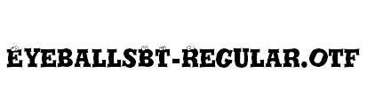 EyeballsBT-Regular
