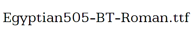 Egyptian505-BT-Roman