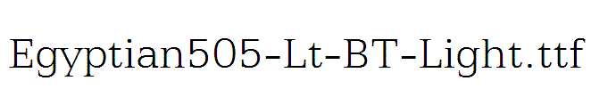 Egyptian505-Lt-BT-Light